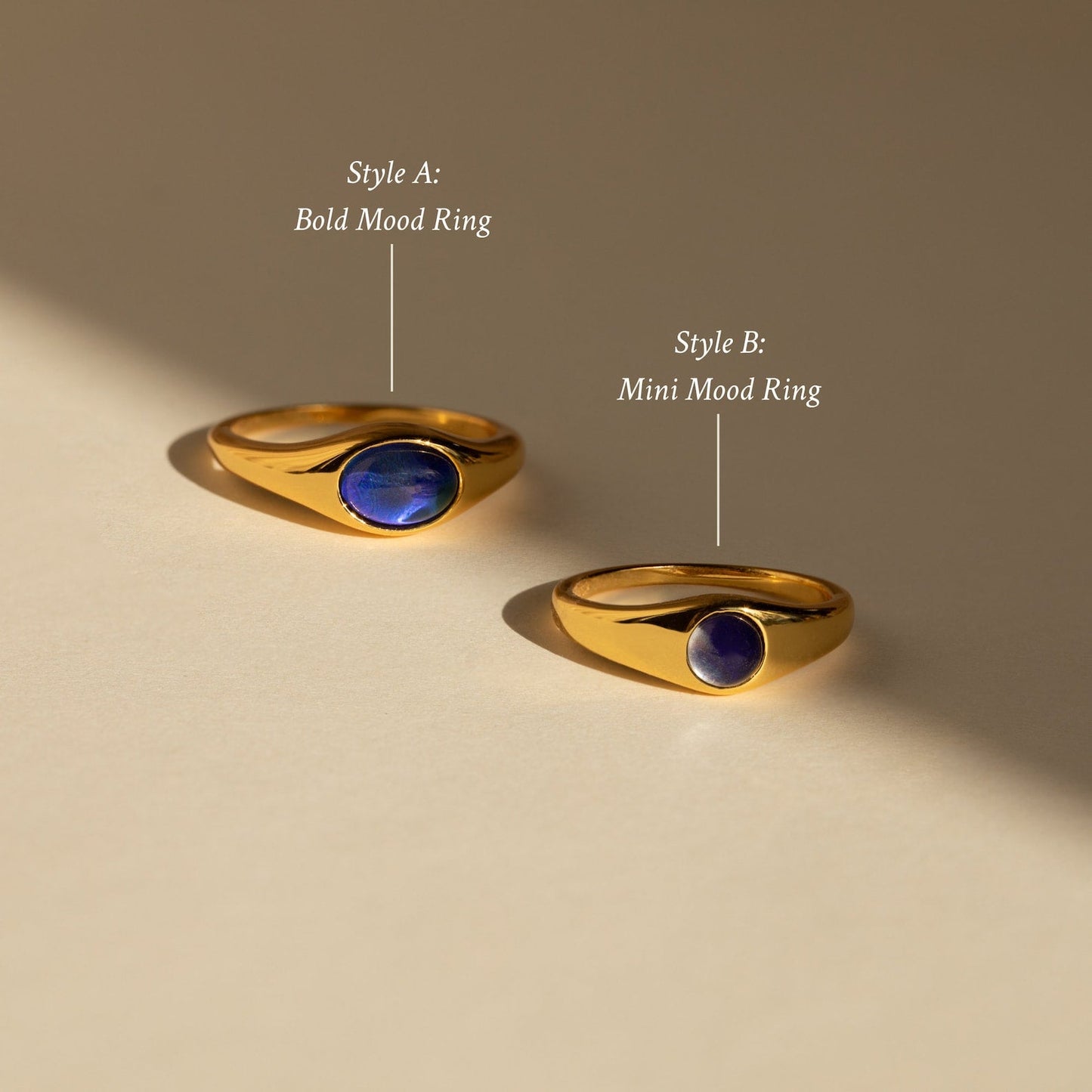 Signet Mood Rings Set