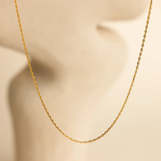 Skinny Mariner Chain Necklace