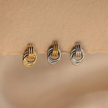 Mini Triple Knot Earrings