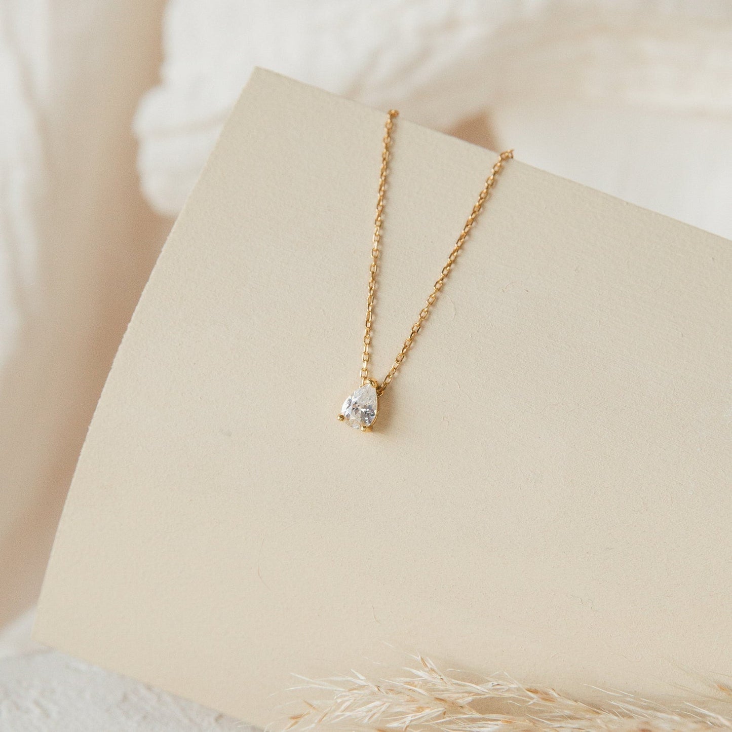 Dainty Diamond Necklace Set