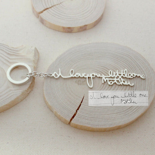 Custom Handwriting Keychain