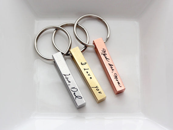 Handwriting Keychain