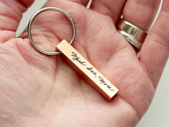 Handwriting Keychain