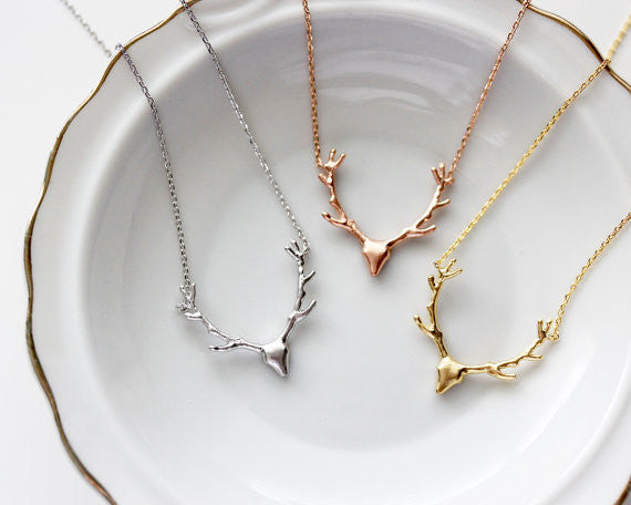 Deer Antler Necklace