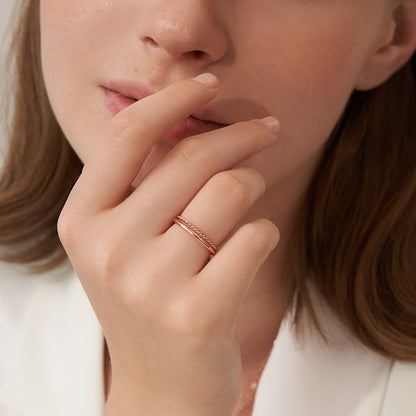 Minimalist Stacking Ring Set