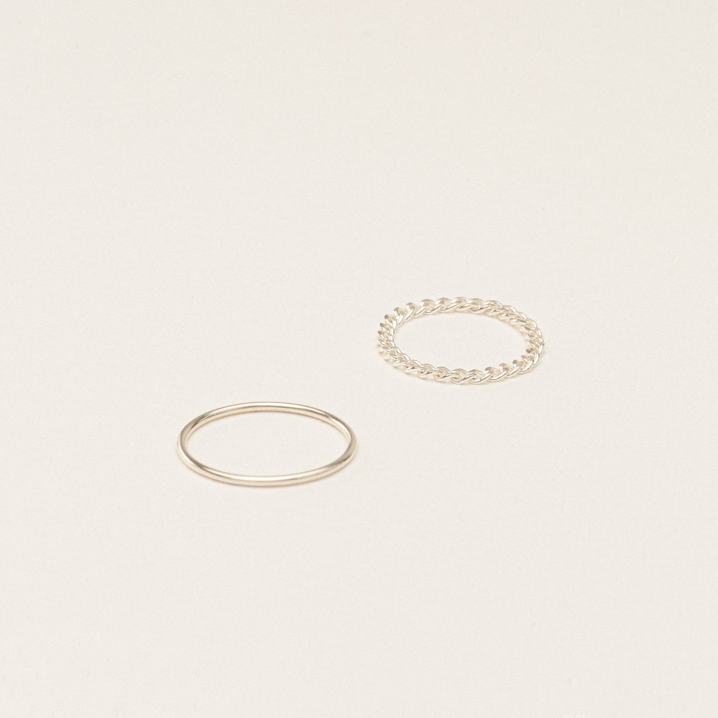 Bold Stacking Ring Set