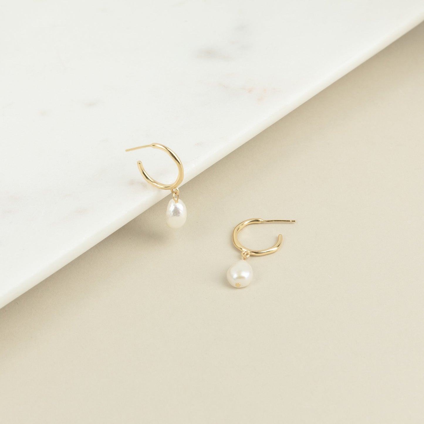 Margot Pearl Hoops