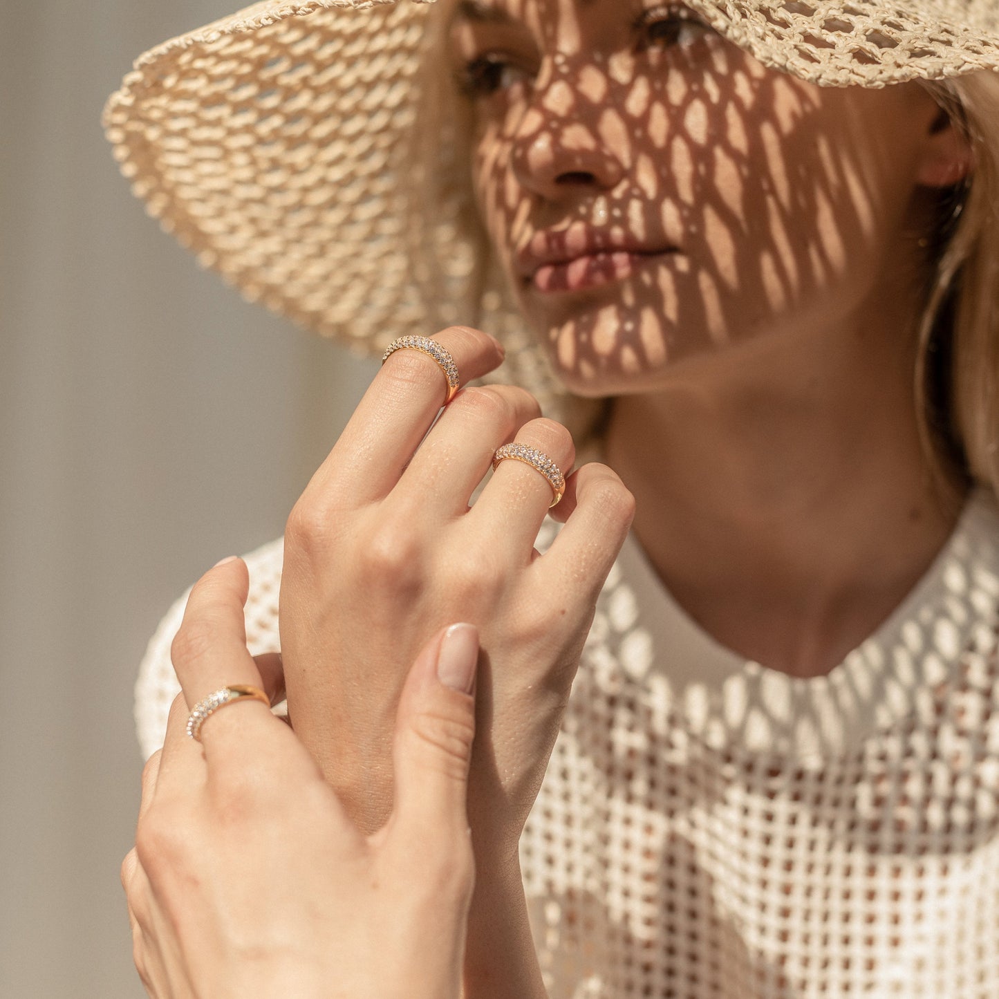 Pave Dome Ring