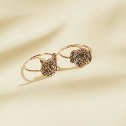 Pet Portrait Ring