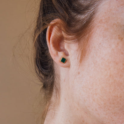 Malachite Studs