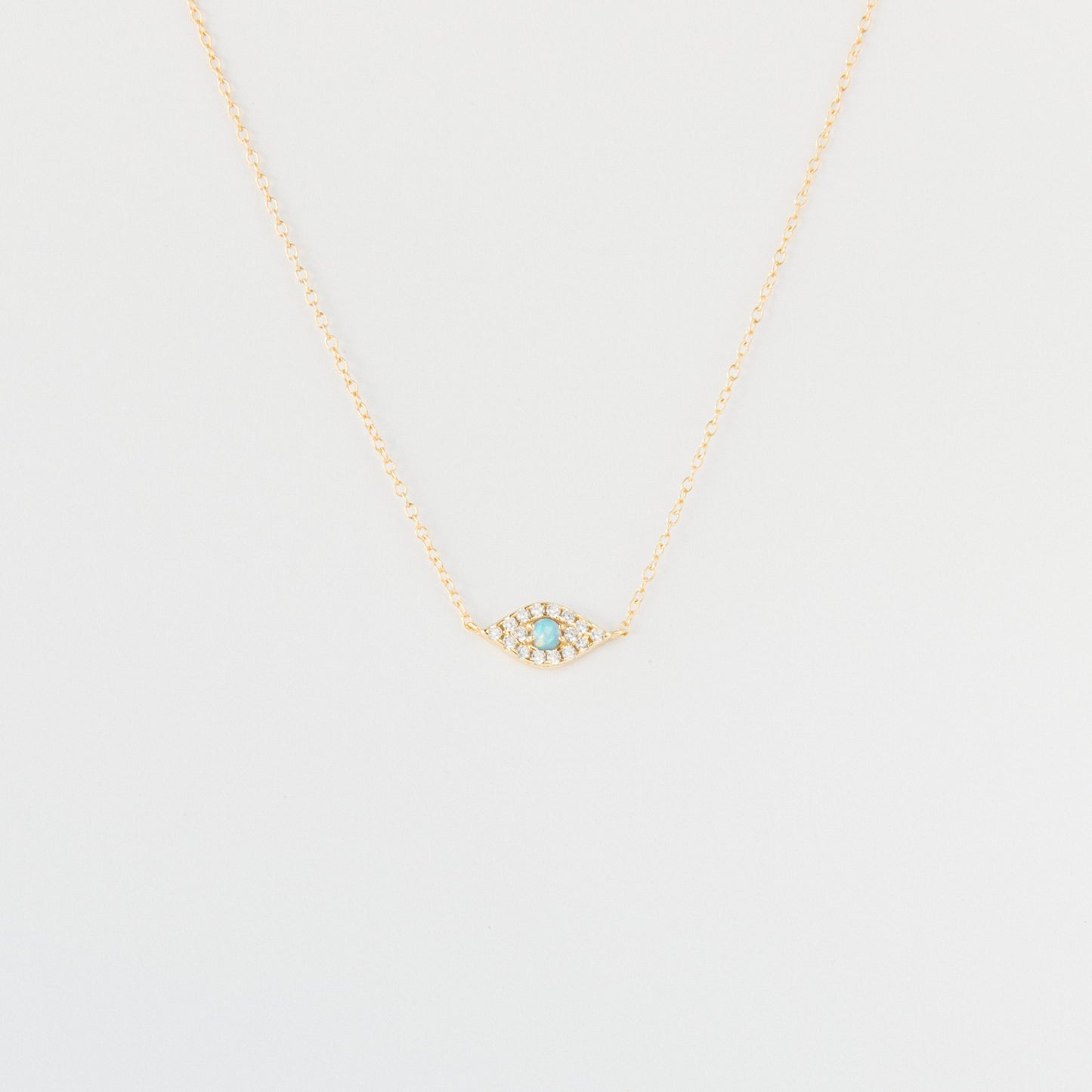 Opal Eye Necklace