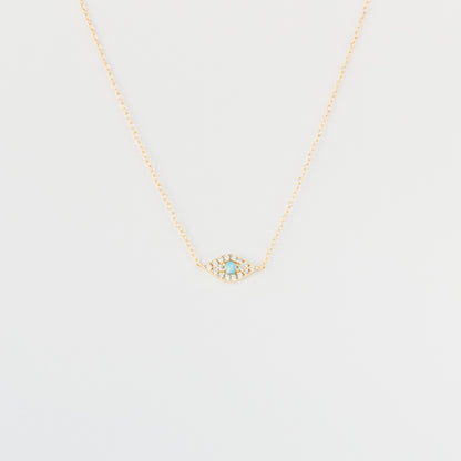 Opal Eye Necklace