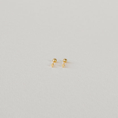 Tiny Cross Studs