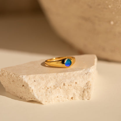 Mini Signet Mood Ring