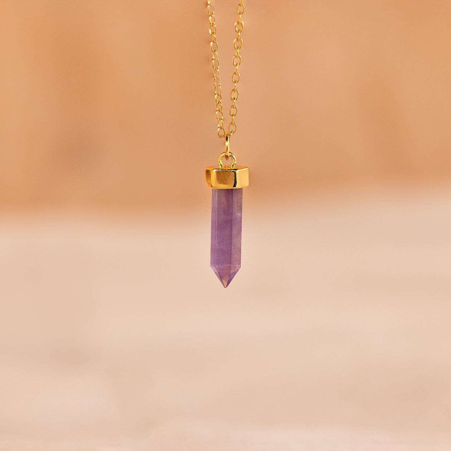 Amethyst Quartz Necklace