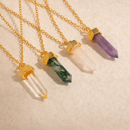 Amethyst Quartz Necklace