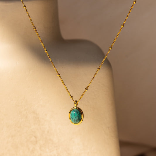 Turquoise Pendant Necklace