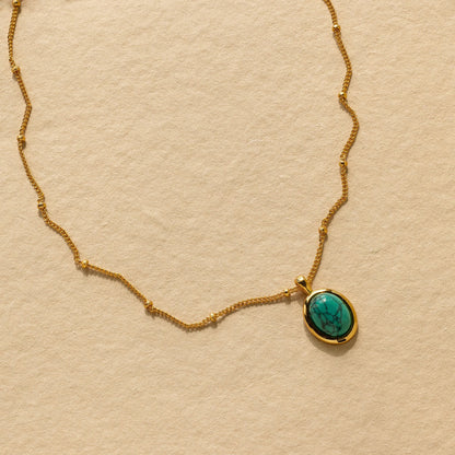 Turquoise Pendant Necklace