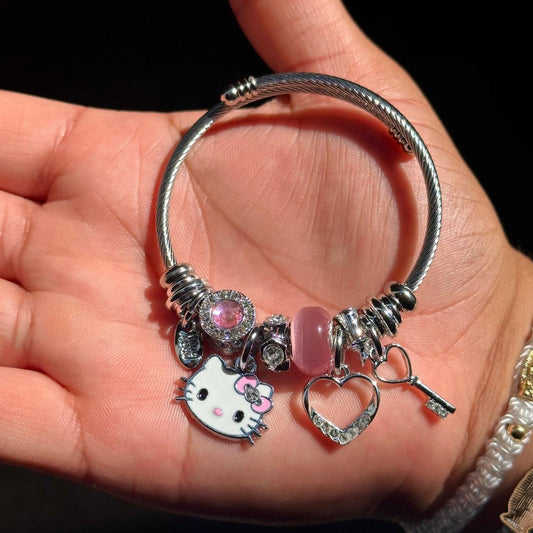 Kitty Charm Bracelet