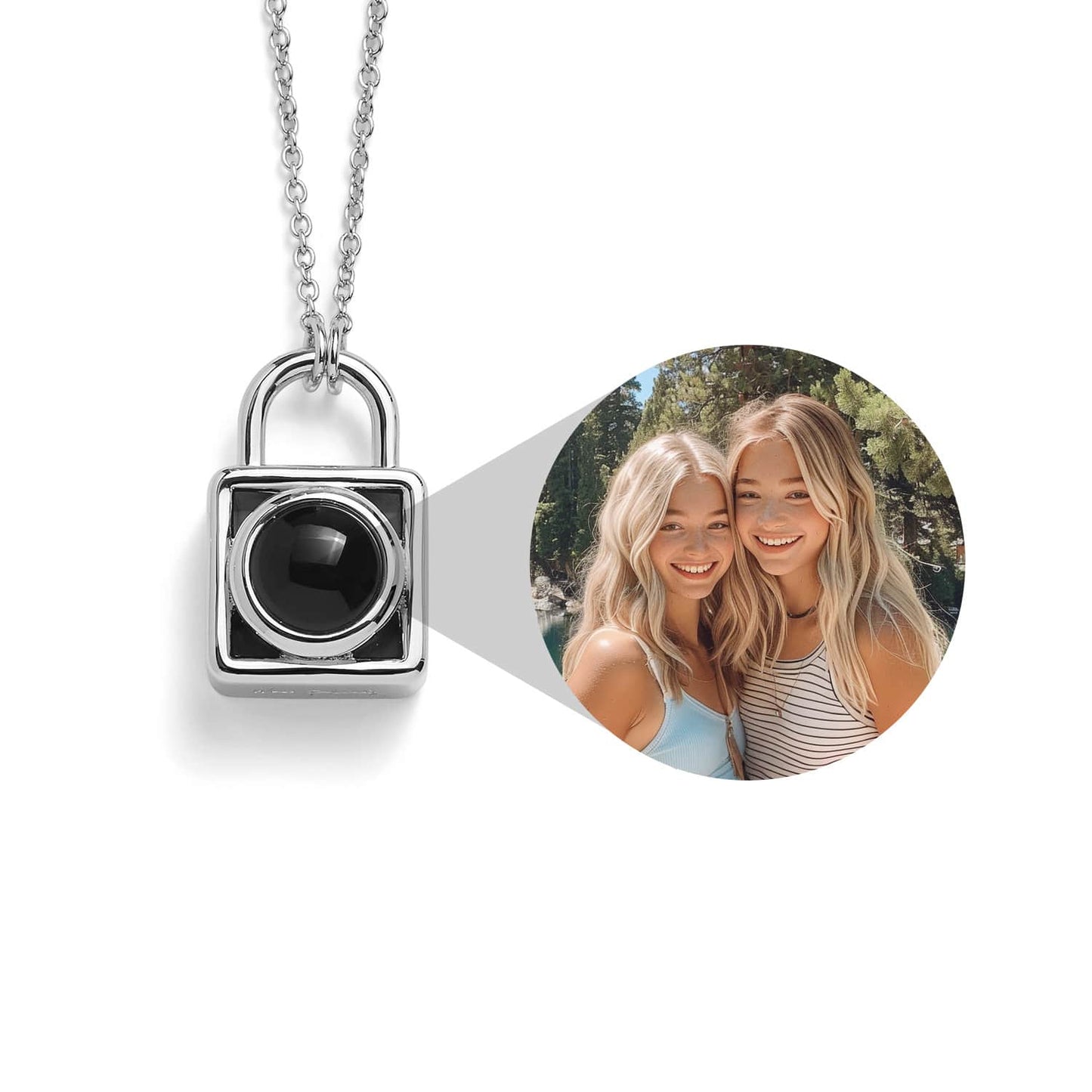 Personalized Lock Necklace