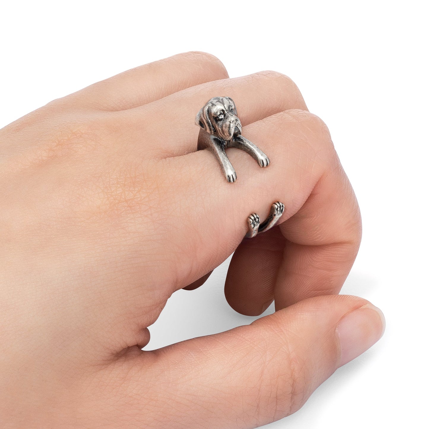 English Mastiff Wrap Ring