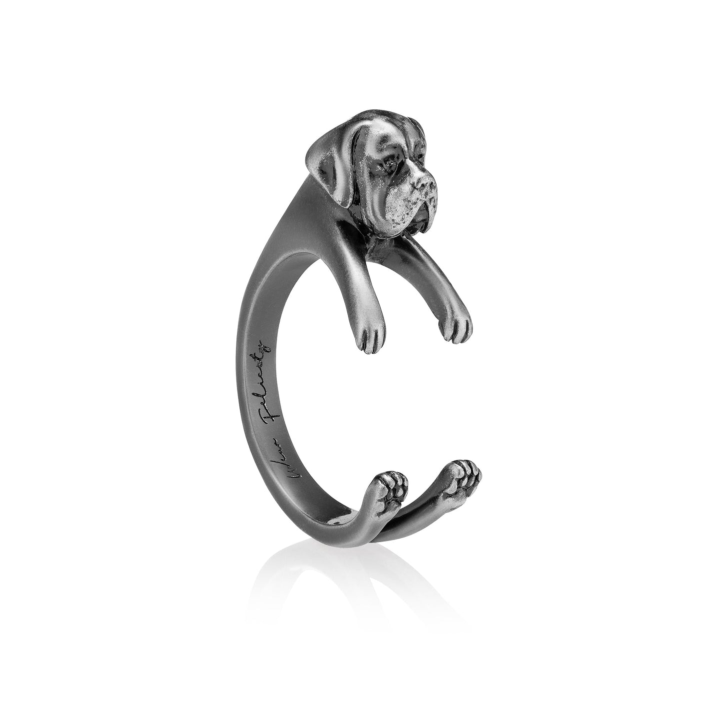 English Mastiff Wrap Ring