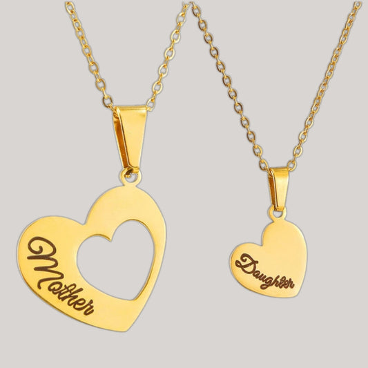 Mother and Daughter Matching Bond Necklace