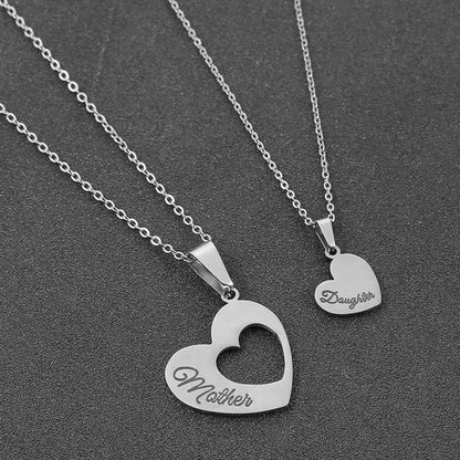 Mother and Daughter Matching Bond Necklace