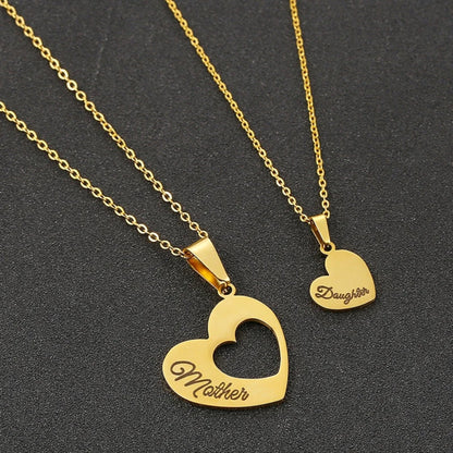 Mother and Daughter Matching Bond Necklace