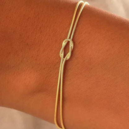 Mother & Daughter Eternal Bond Knot Bracelets