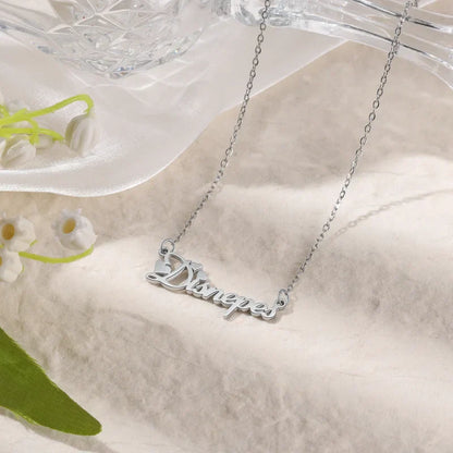 Name Necklaces for Women, Personalised Name Necklace, Custom Name Jewellery Silver/Gold/Rose Gold