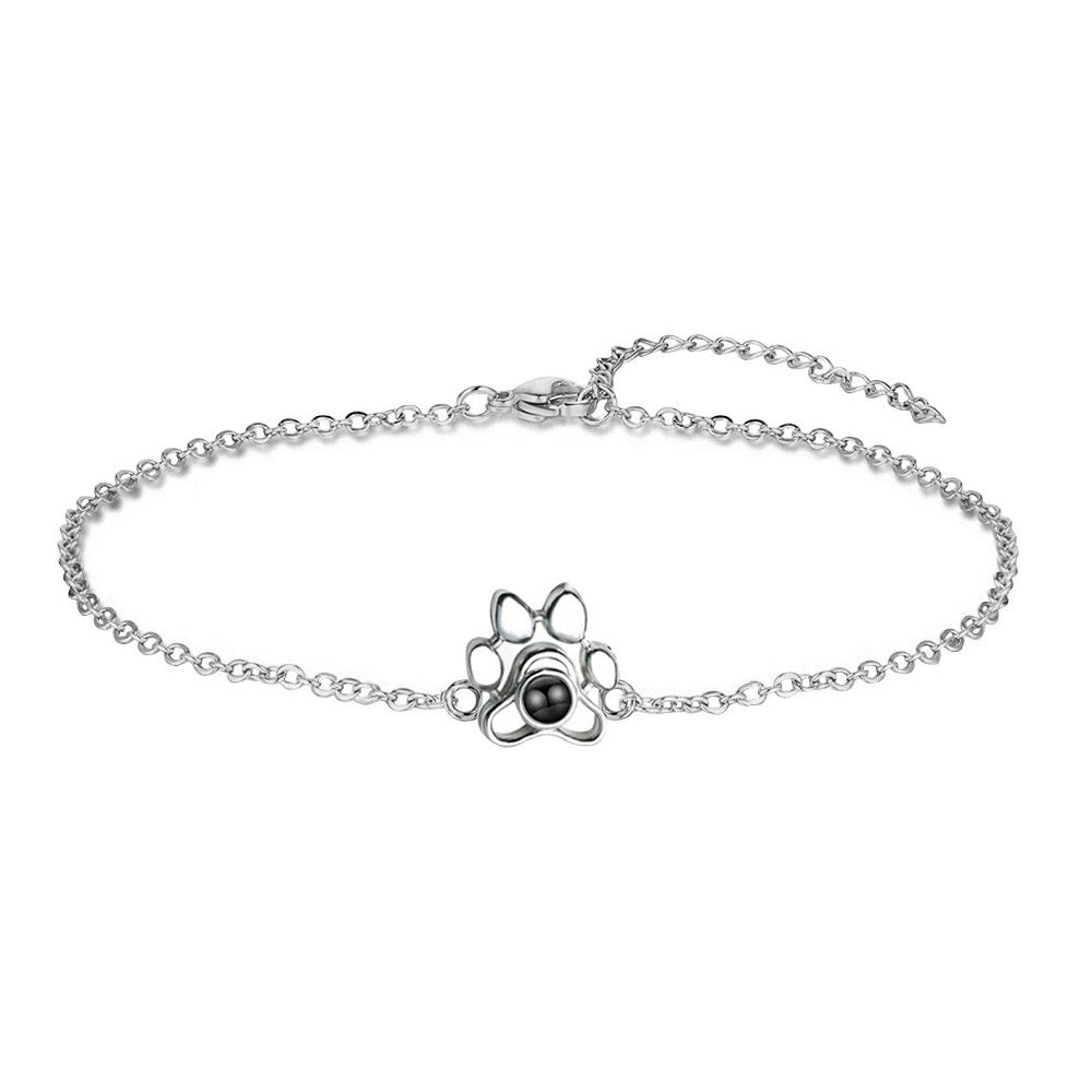 Paw Projection Chain Bracelet