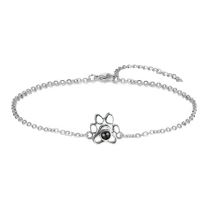 Paw Projection Chain Bracelet