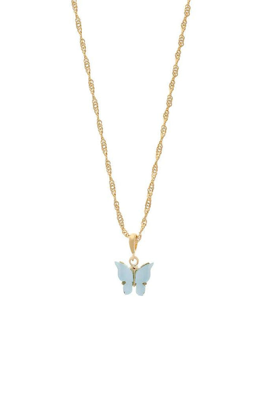 Pearl Butterfly Necklace