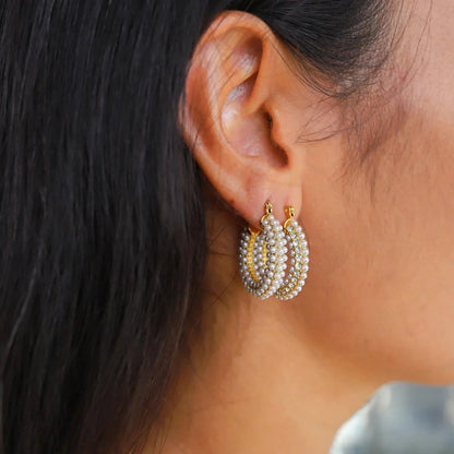 PEARL JOY HOOPS.