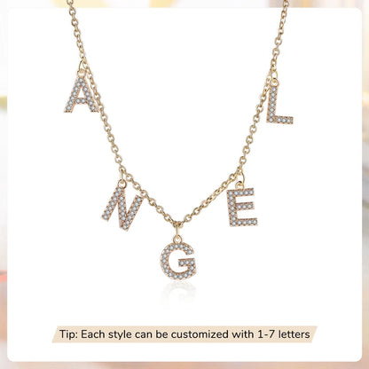 Personalised Letter Necklace, Personalised Initial Necklace, Personalised Name Necklace for Her