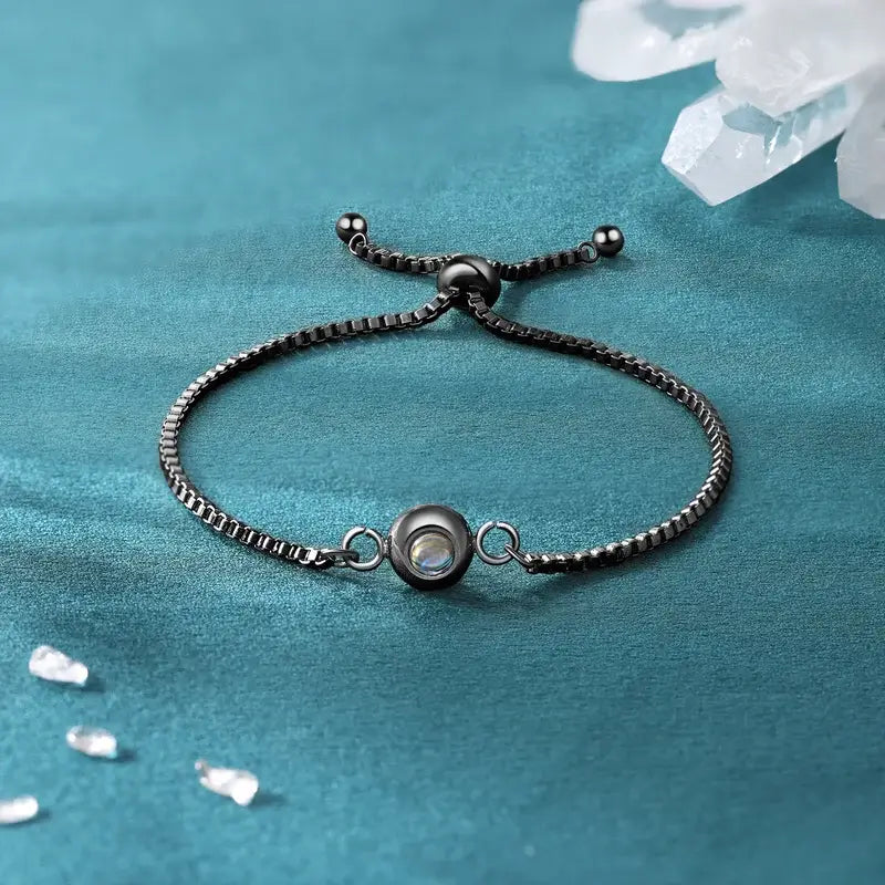 Photo Bracelet | Bracelet with Picture Inside | Projection Bracelet