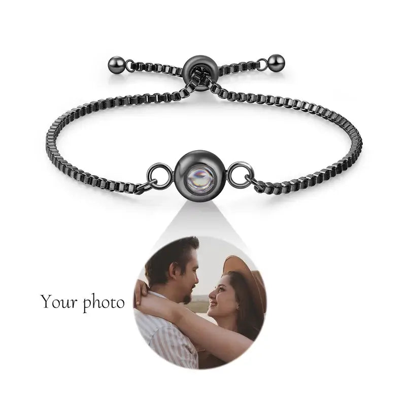 Photo Bracelet | Bracelet with Picture Inside | Projection Bracelet