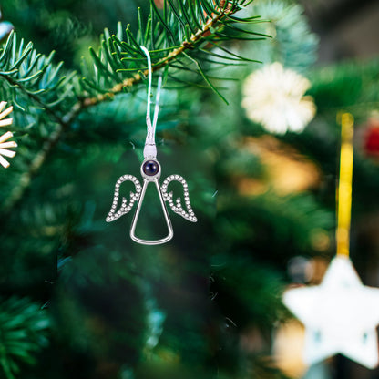 Photo Projection Tree Ornament Angel