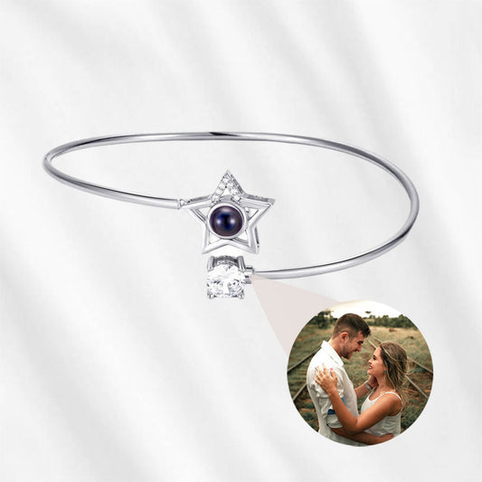 Projection Bracelet for Her Star Bangle