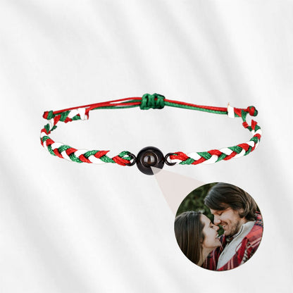 Bracelet with Picture Inside Christmas