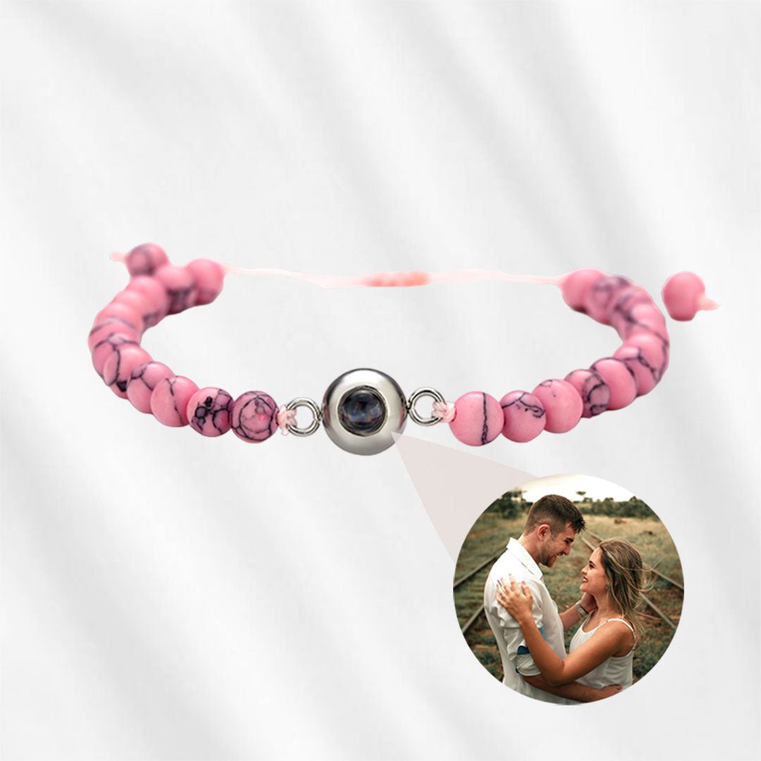 Photo Projection Bracelet Beaded