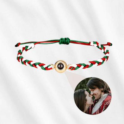 Bracelet with Picture Inside Christmas