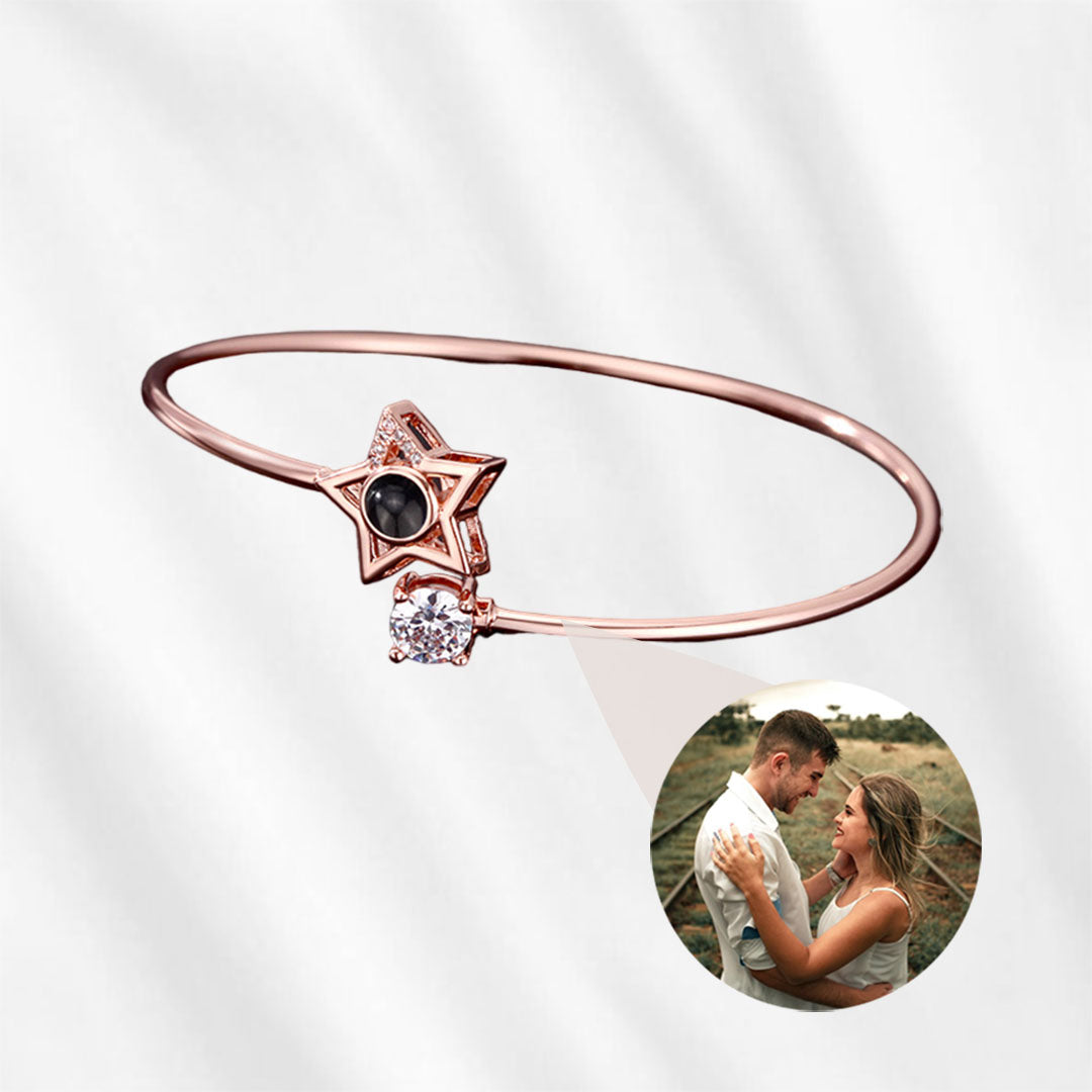 Projection Bracelet for Her Star Bangle