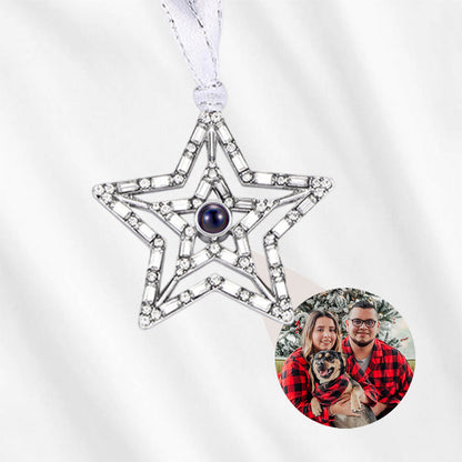 Photo Projection Ornament Star