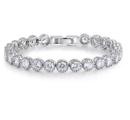 Rebecca Silver Plated Bracelet