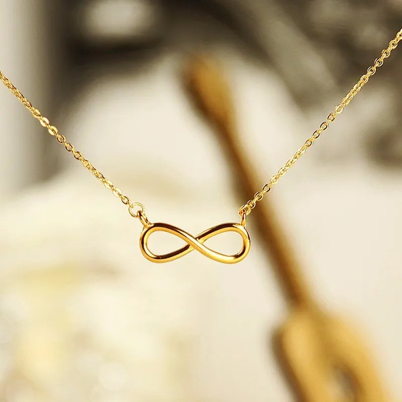 Remembered Forever Infinity Necklace