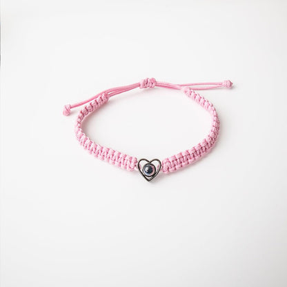 Eternity's Love Spark Photo Bracelet