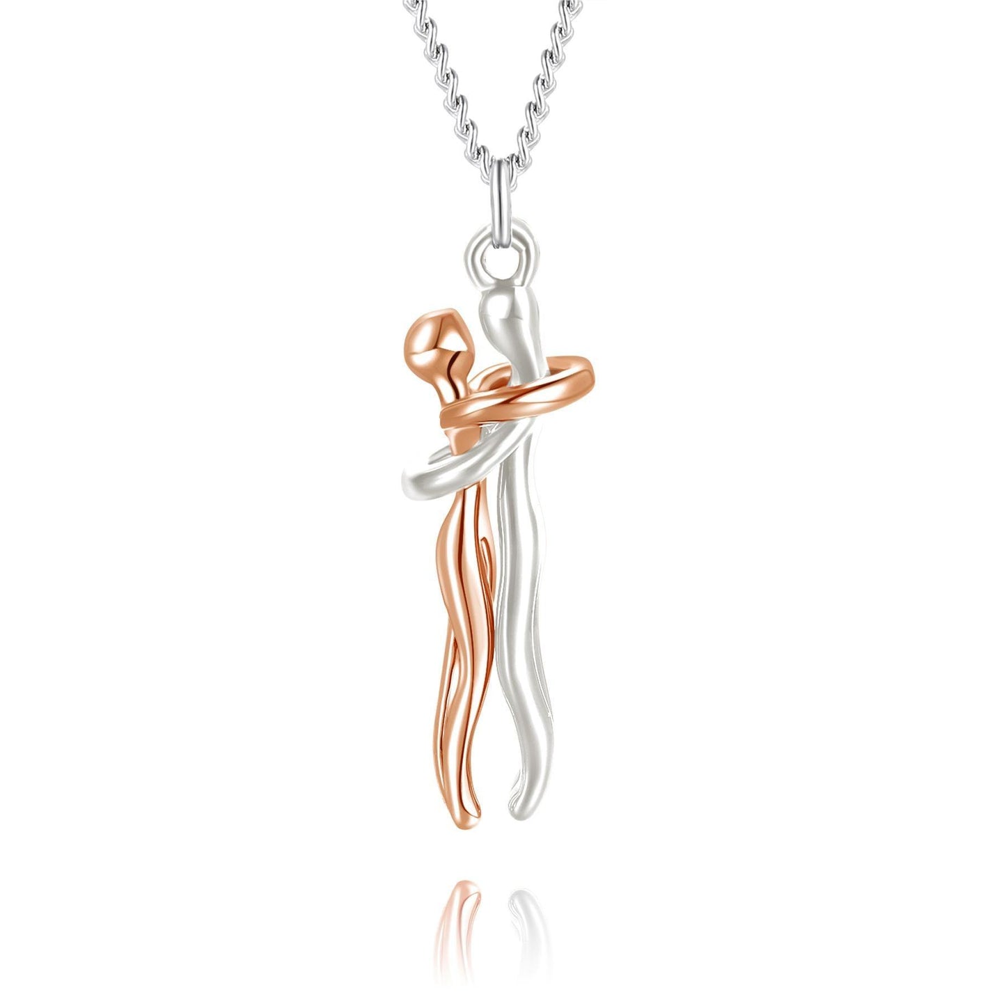 Rose Gold Hug Necklace