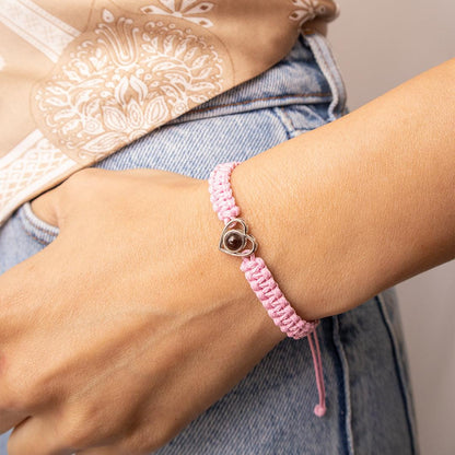 Eternity's Love Spark Photo Bracelet